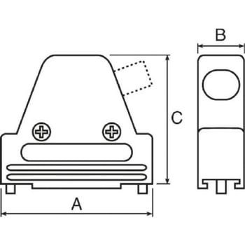 MH Connectors D-subコネクタ用バックシェル MH CONNECTORS