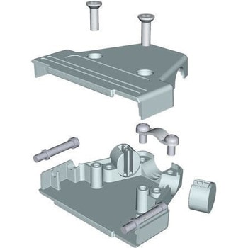 MH Connectors D-subコネクタ用バックシェル MH CONNECTORS