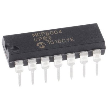 Microchip シングル オペアンプ MICROCHIP