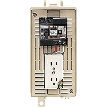 屋外電力用仮設ボックス (漏電しゃ断器・分岐ブレーカ・コンセント内蔵)