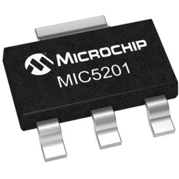 Microchip 低ノイズLDO電圧レギュレータ MICROCHIP