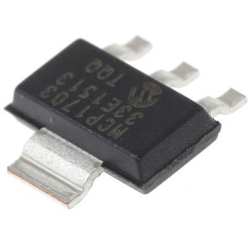 Microchip 低ノイズLDO電圧レギュレータ MICROCHIP