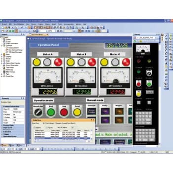 MELSOFT GT Works3 表示器画面作成ソフトウェア-