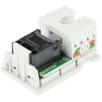 MK Electric Cat5e RJ45 ストレート RJ 白 Logic Plusシリーズ MK (ELECTRIC)