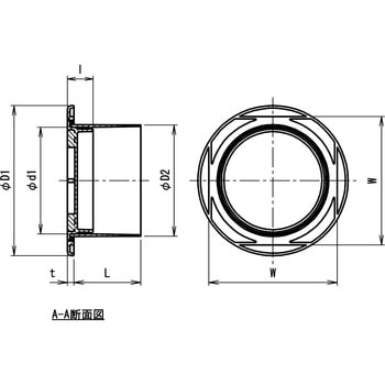GHC-100 配管キャップ 1個 未来工業 【通販モノタロウ】