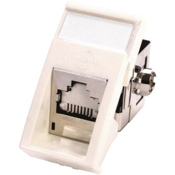 Molex Premise Networks Cat6 RJ45 STP アングル RJ 白 PowerCatシリーズ Molex Premise Networks