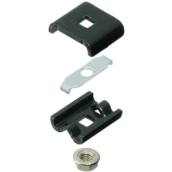 ジョイント金具塗装品(黒色) スチール製 未来工業