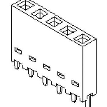 Molex 基板接続用ソケット 日本モレックス(molex)