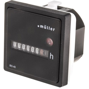Muller アワーカウンタ パネル取り付け MULLER