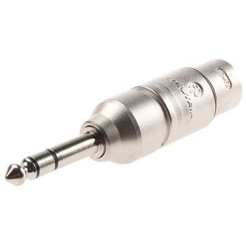 Neutrik (ノイトリック) A/Vコネクタアダプタ 1 / 4インチ ステレオ XLR NEUTRIK