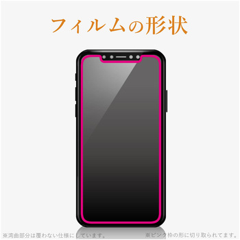 iPhone11 iPhoneXR ガラスフィルム 硬度9H エレコム