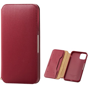 PM-A19DPLFY2RD iPhone11ProMax �P�[�X �J�o�[ �蒠 �t���b�v ���U�[ �}�O�l�b�g �J�[�h ���[ �X�^���h �X�g���b�v�z�[���t �G���R�� 49672946