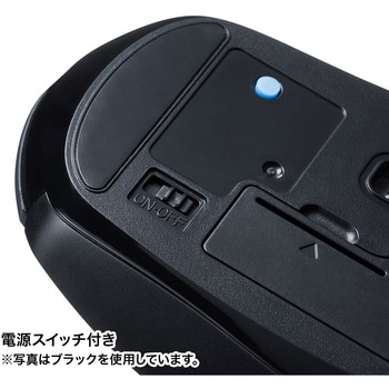 Bluetooth 5.0 ブルーLEDマウス サンワサプライ