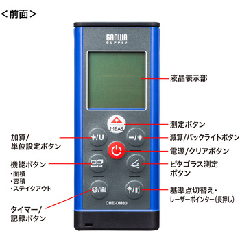 レーザー距離計 サンワサプライ