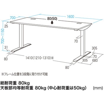 e電動昇降デスク サンワサプライ