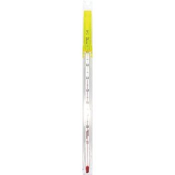 ガラス製棒温度計 -20～50℃ クレセル