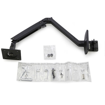 エルゴトロン MXV モニターアーム スリムタイプ マットブラック 34インチ(3.2~9.1kg)まで VESA規格対応 ERGOTRON(エルゴトロン)