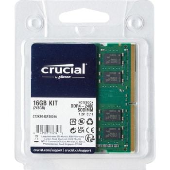 CT2K8G4SFS824A 16GB Kit (8GBx2) DDR4 2400 MT/s (PC4-19200) CL17 SR ...