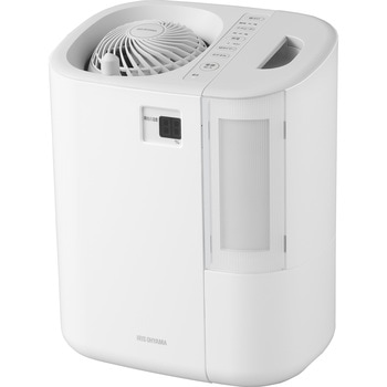 アイリスオーヤマ サーキュレーター加湿器 ハイブリッド式 　HCK-5519 HCK-5520-W サーキュレーター加湿器 加湿量550ml/h 1台 アイリス