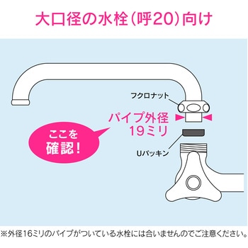 ガオナ Uパイプ 外径19ミリ用 GAONA(ガオナ)