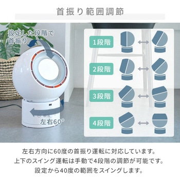 DCモーター ホット&クールファン YAMAZEN(山善)