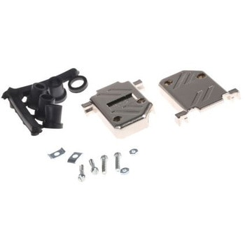 3M D-subコネクタ用バックシェル アングル 15 極 ABS 3M