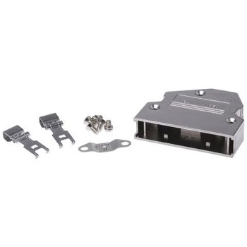 3M MDR バックシェル 103 シリーズ アングル 50 極 アルミニウム， ナチュラル 3M