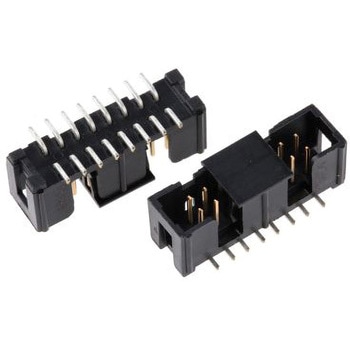 3M 基板接続用ヘッダ 2500シリーズ 2.54mm 2列 ストレート 3M