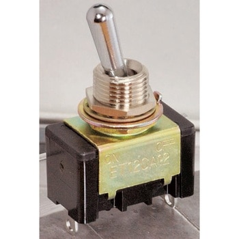 Copal Electronics トグルスイッチ ラッチ 単極双投(SPDT) パネルマウント ニデックコンポーネンツ(旧:日本電産コパル電子/フジソク)