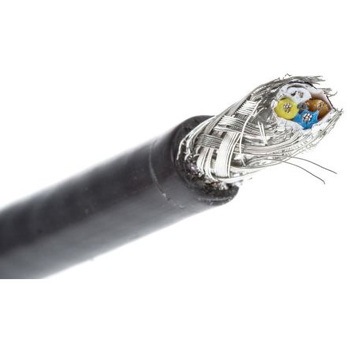 Cat5 Lanケーブル Harting SF/UTP ツイストペア 黒 - ハーティング