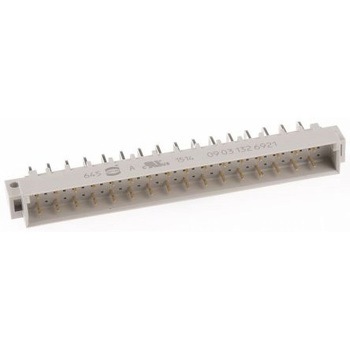 DIN41612コネクタ オス Harting 3列 2.54mm ピッチ ハーティング
