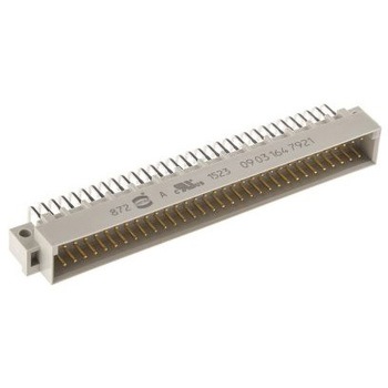 DIN41612コネクタ オス Harting 2列 2.54mm ピッチ ハーティング