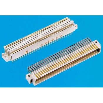 DIN41612コネクタ メス Harting 5列 2.54mm ピッチ ハーティング