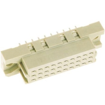 DIN41612コネクタ メス Harting 3列 2.54mm ピッチ ハーティング