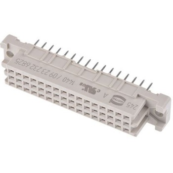 9232326825 DIN41612�R�l�N�^ ���X Harting 3�� 2.54mm �s�b�` �n�[�e�B���O 49761636