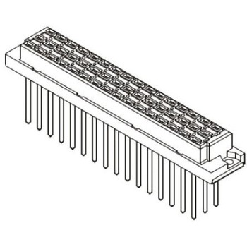 DIN41612コネクタ メス Harting 3列 5.08mm ピッチ ハーティング