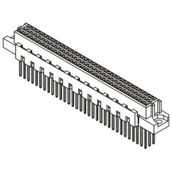 DIN41612コネクタ メス Harting 3列 2.54mm ピッチ ハーティング