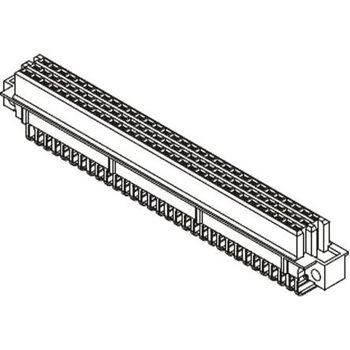DIN41612コネクタ メス Harting 3列 2.54mm ピッチ ハーティング