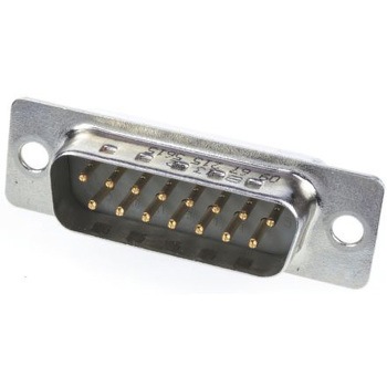 D-subコネクタ (はんだ端子) Harting オス 15極 ハーティング