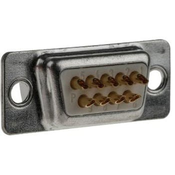 D-subコネクタ (はんだ端子) Harting オス 9極 ハーティング