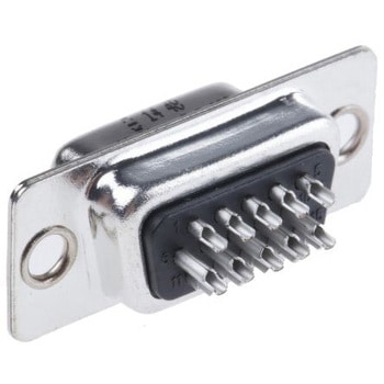D-subコネクタ (はんだ端子) Harting メス 15極 ハーティング