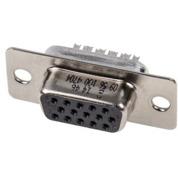 9561004704 D-sub�R�l�N�^ (�͂񂾒[�q) Harting ���X 15�� �n�[�e�B���O 49763185