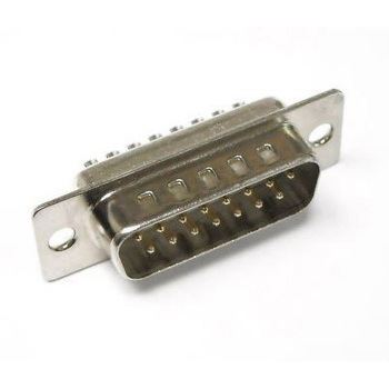 D-Subコネクタ Harting オス 15極 ハーティング