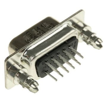 D-Subコネクタ Harting オス 15極 ハーティング