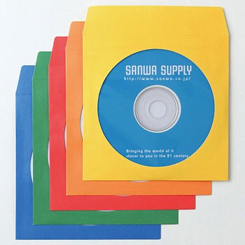 DVD・CDペーパースリーブケース サンワサプライ