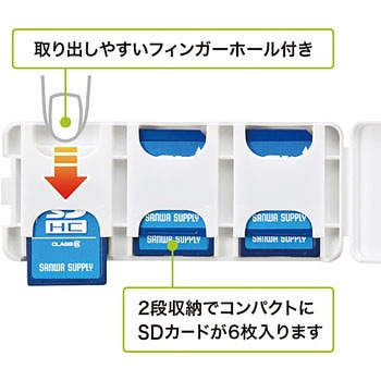 SDカードケース サンワサプライ