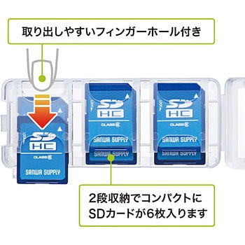 SDカードケース サンワサプライ