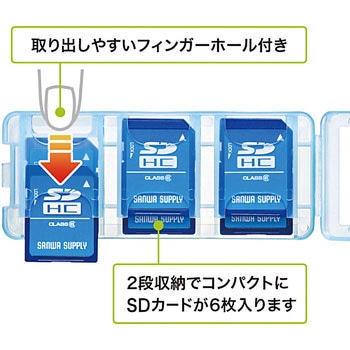 SDカードケース サンワサプライ