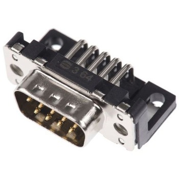 D-subコネクタ Harting オス 9極 ハーティング