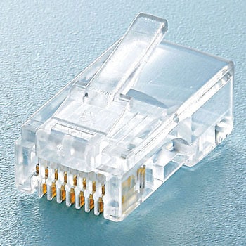 ADT-RJ45-10N RJ-45コネクタ(より線用) サンワサプライ 1セット(10個